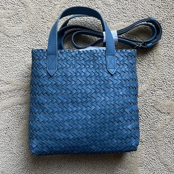The Small Transport Crossbody: Woven Leather Edition - Picture 3 of 3
